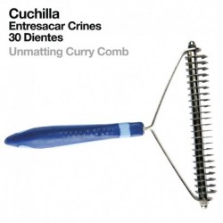Cuchilla entresacar crines 30 dientes