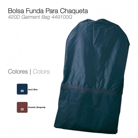 Bolsa funda para chaqueta
