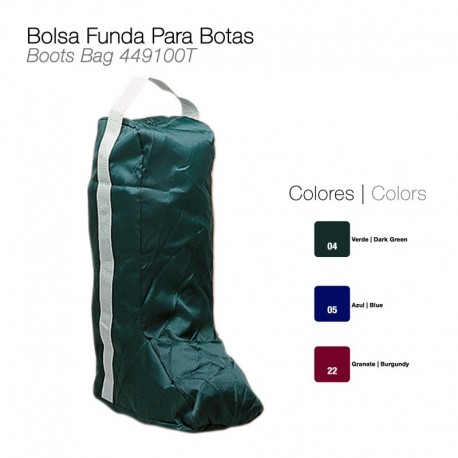 Bolsa funda para botas equitación