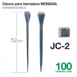 Clavos para herraduras Mondial JC-2