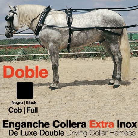 Enganche doble collera extra inox