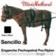 Enganche pechopetral pvc/nylon sencillo Minishetland