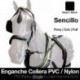 Enganche collera pvc/nylon sencillo
