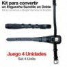 Kit para convertir enganche sencillo a doble