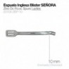 Espuela inglesa blister señora gallo 10 mm