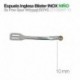 Espuela inglesa blister inox niño gallo 10 mm