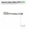 Espuela inglesa blister inox niño gallo 10 mm