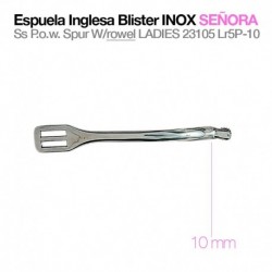 Espuela inglesa blister inox señora gallo 10 mm