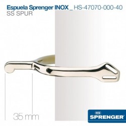 Espuela HS-Sprenger inox gallo 35 mm