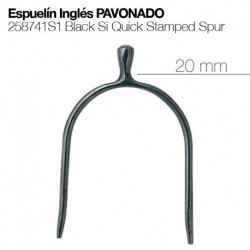 Espuelín inglés pavonado