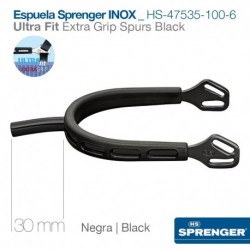 Espuela HS-Sprenger negro gallo 30 mm