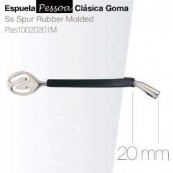 Espuela Pesso clásica goma gallo 20 mm