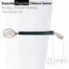 Espuela Pesso clásica goma gallo 20 mm