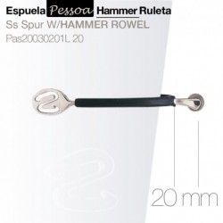 Espuela Pessoa hammer ruleta 20 mm