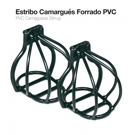 Estribo camargués pvc forrado