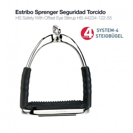Estribo Sprenger seguridad torcido HS
