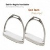 Estribo inglés inox con taco