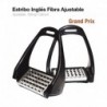 Estribo inglés fibra Grand Prix ajustable