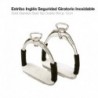Estribo inglés seguridad giratorio inox