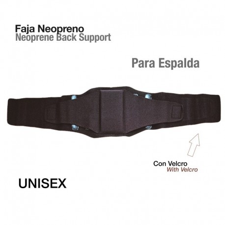 Faja neopreno para espalda del jinete
