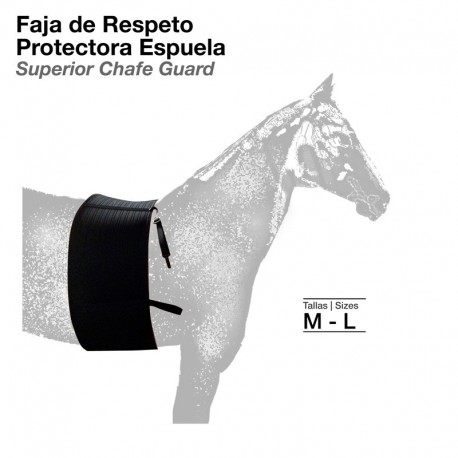 Faja de respeto protectora espuela umbria