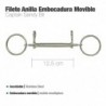 Filete anilla inox embocadura movible