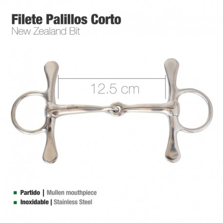Filete palillos inox corto