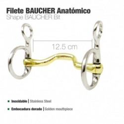 Filete Baucher anatómico BBI inox