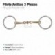 Filete anilla 3 piezas con rodillo