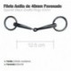 Filete anilla de 40mm pavonado