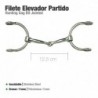 Filete elevador inox partido