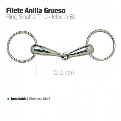 Filete anilla inox grueso