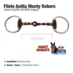 Filete anilla Monty Roberts 13.5cm