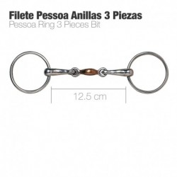 Filete Pessoa anilla 3 piezas