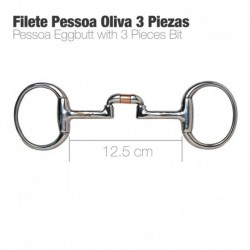 Filete Pessoa oliva 3 piezas