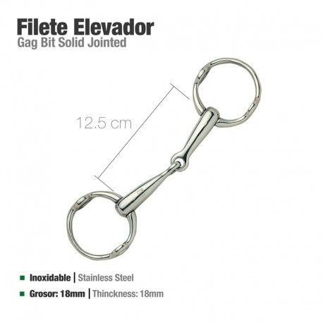 Filete elevador inox