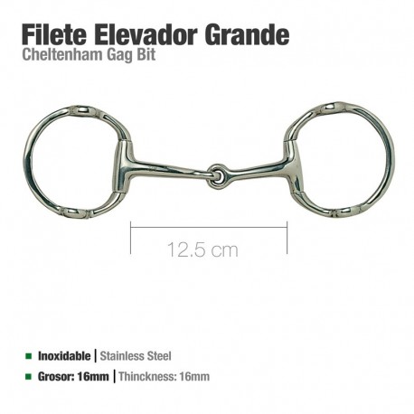 Filete elevador inox grande