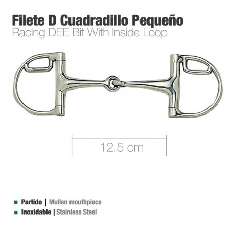 Filete D inox cuadrillo pequeño