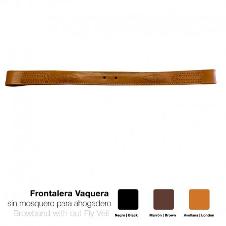 Frontalera Vaquera sin mosquero ahogadero