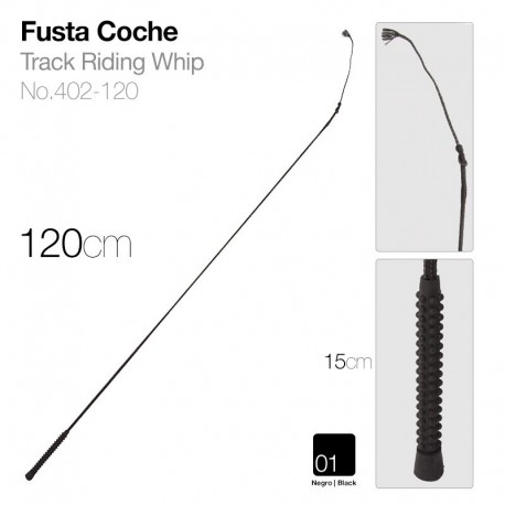Fusta coche negro 120 cm