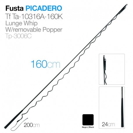 Fusta de picadero 160 cm