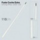 Fusta coche extra 120 cm