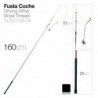 Fusta coche negro 160 cm