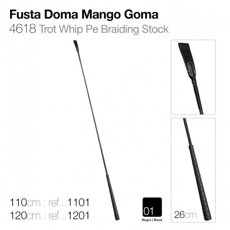 Fusta de doma mango goma