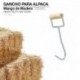 Gancho para alpaca mango madera