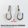 Gancho bocado alacrán cromado