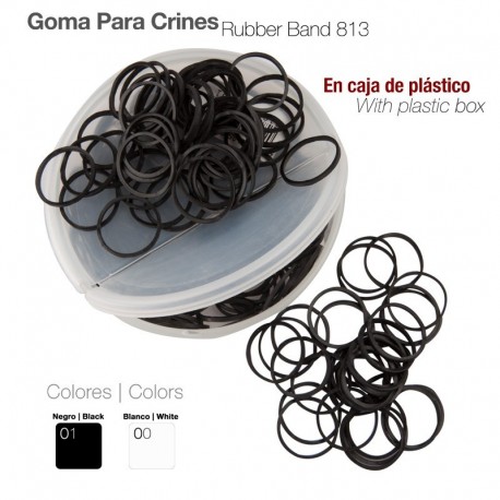 Goma crines en caja