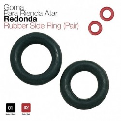Goma rienda atar redonda