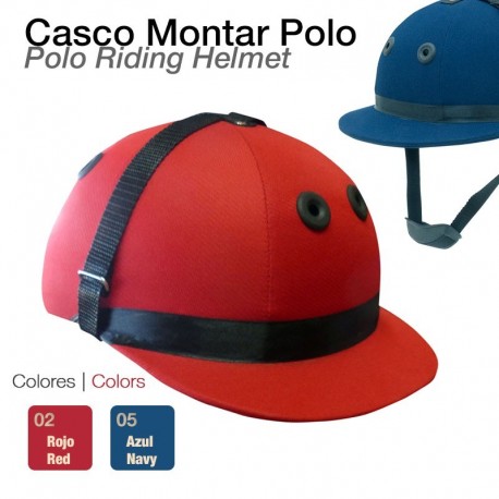 Casco montar polo