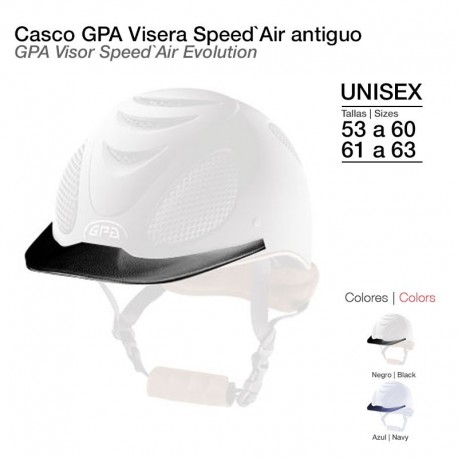 Repuesto visera para el modelo antiguo del casco GPA Speed Air